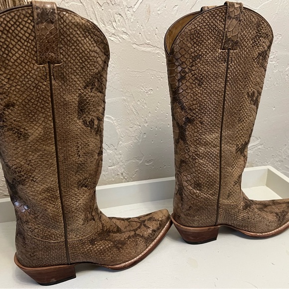 Ladies Python Western Cowgirl Boots Idyllwind By Miranda Lambert Size 8 - Picture 10 of 10